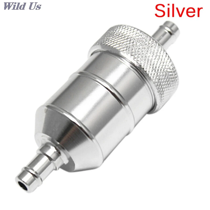 5 Color 8mm Petrol Gas Fuel Filter Cleaner For Motorcycle Pit Dirt Bike ATV Quad Inline Oil | Автомобили и мотоциклы