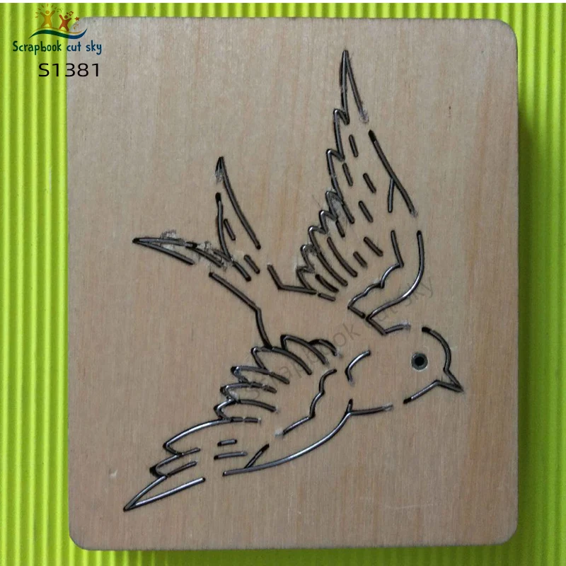 

Bird DIY S1381 Muyu Wooden Mold Scrapbook Cutting Dies Suitable For Market General Machines