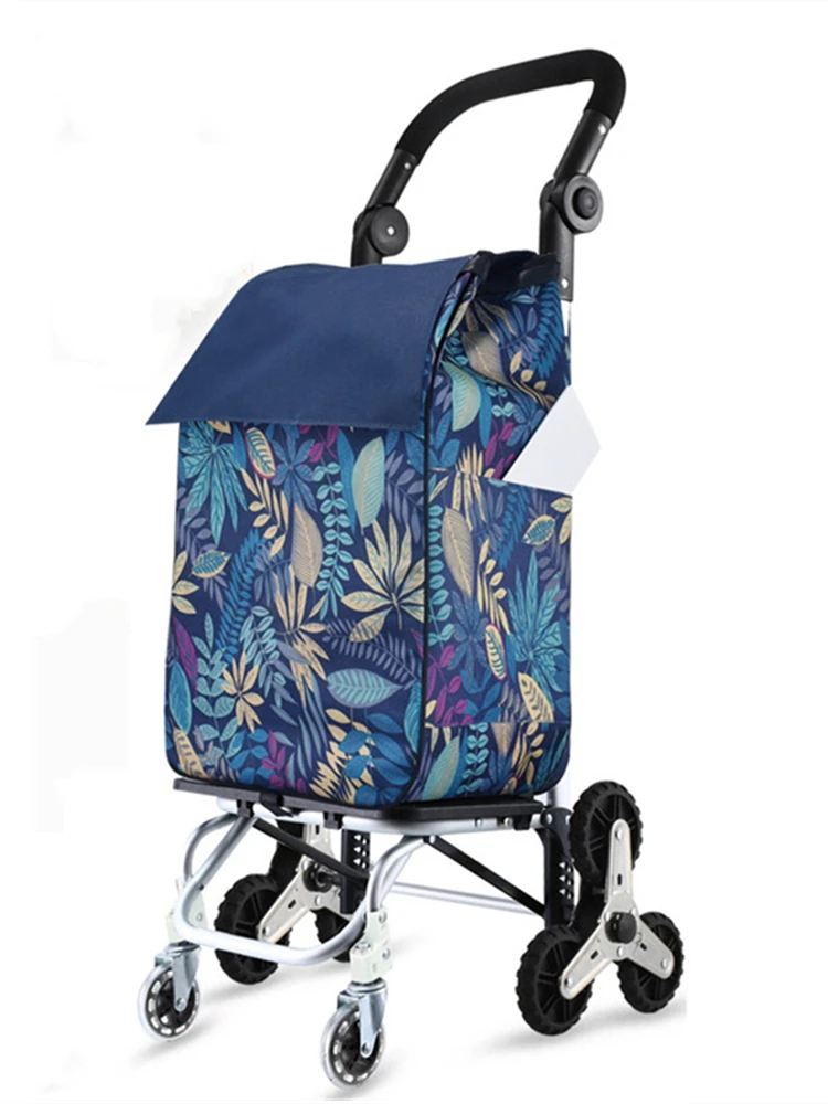 B LIFE Heavy Duty электронной ручной тележки лестниц колеса складной Бакалея сумка 360 °