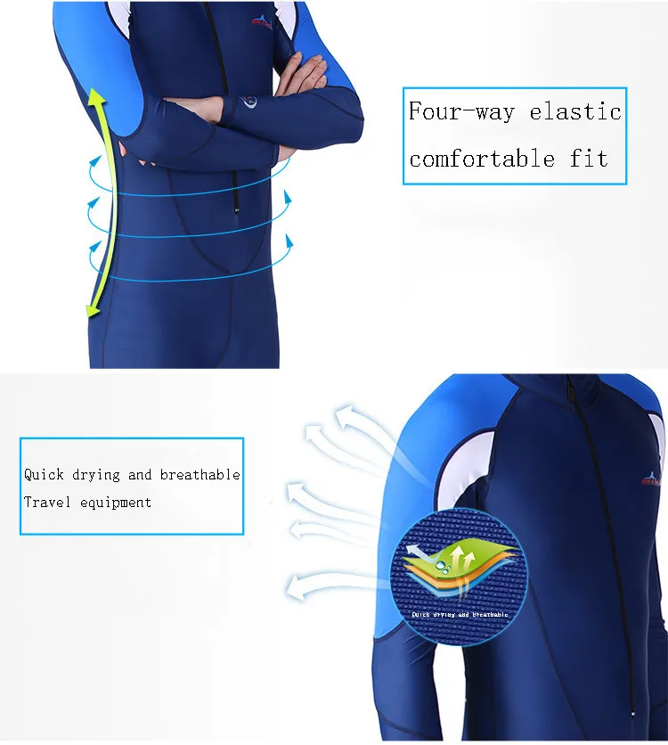 

Men Diving Suit Full Dive Skin Jump Suit Men Snorkeling Surfing Scuba Diving One-piece Full Body Wetsuit Swim Suit Wetsuits