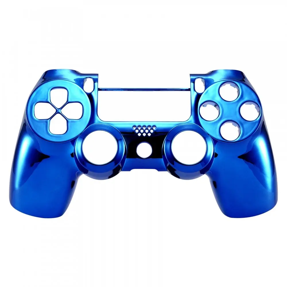 Хром Edition спереди Корпус Оболочка Чехол, запасных частей для Playstation 4 PS4 тонкий PS4 Pro JDM-040 JDM-030 JDS-030 контроллер