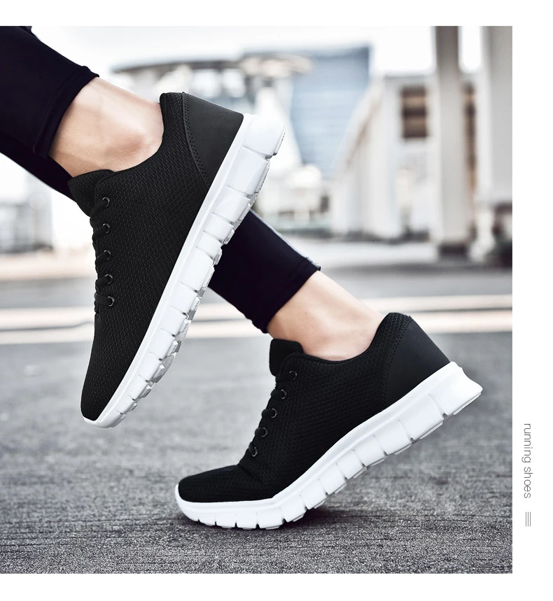 2020 Summer New Men Shoes Breathable Mesh Casual Shoe Fashion Couples Sneakers Lace-up Trainers KITLELER Zapatillas Hombre | Обувь