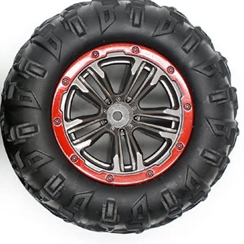 Для 1/10 9125 RC грузовики шины колеса 25 ZJ02 для Hosim высокая скорость S920 Грузовики (2