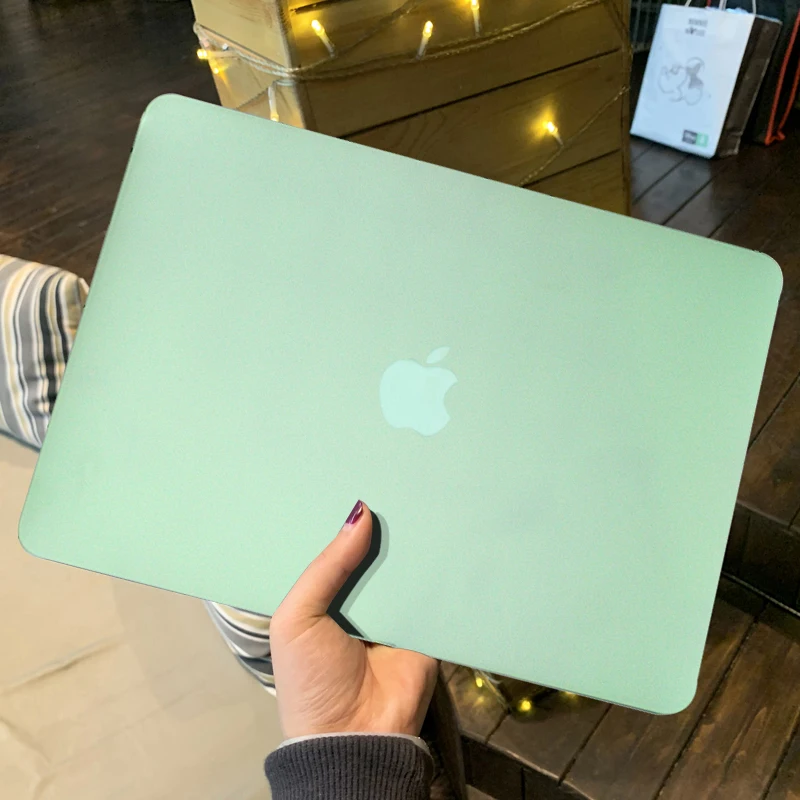

Frosted Crystal Case Laptop Case For Macbook Air Pro M1 Chip Retina 13 15 16 Inch Case A2338 A2251 A2289 A2337 A1466 Laptop Case