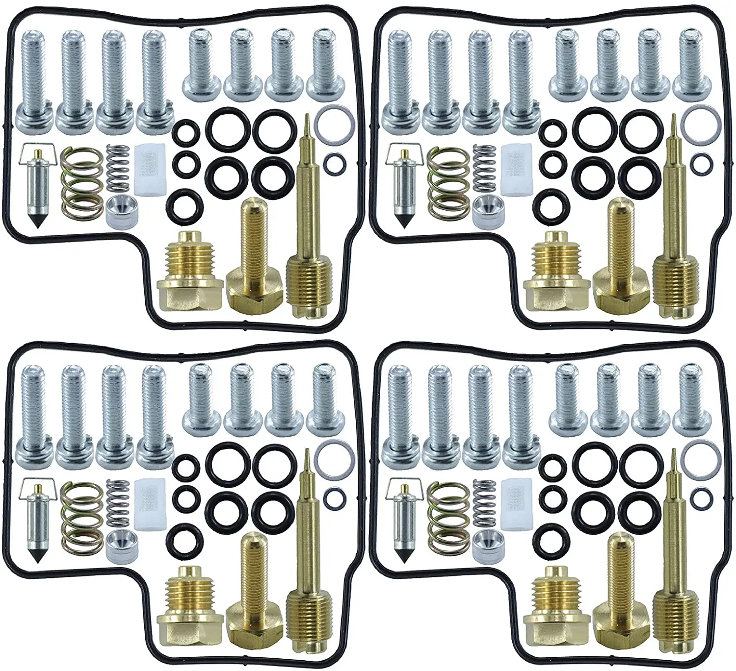 

4x Carburetor Rebuild Kit Fits For Honda VF750C Manga VF750S Sabre V45
