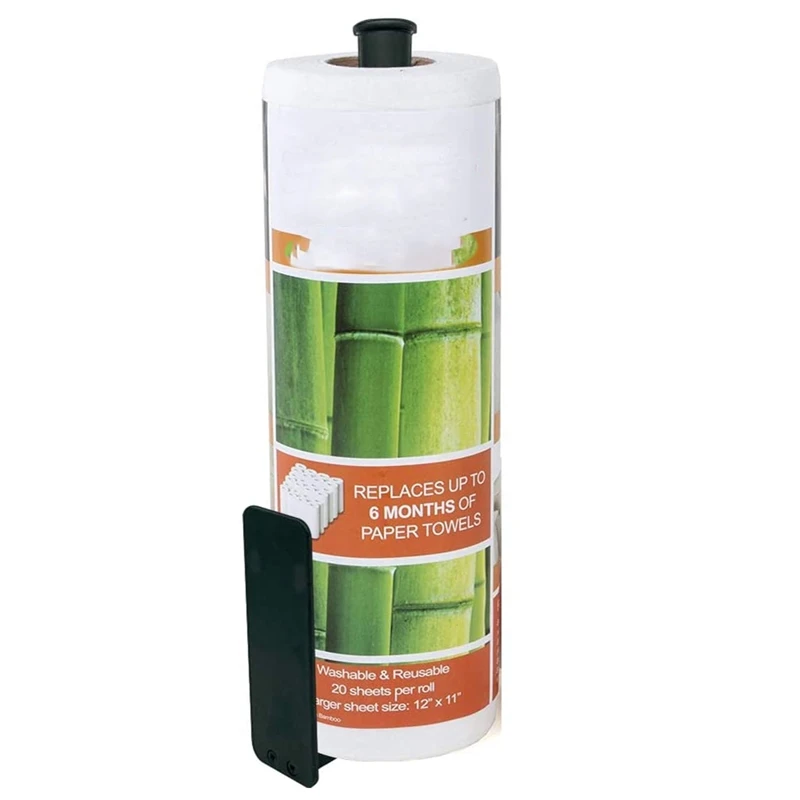 

Wall Mount Paper Towel Holder Paper Holder Under Cabinet Wall Mount Paper Towel Roll Rack for Bathroom Towel