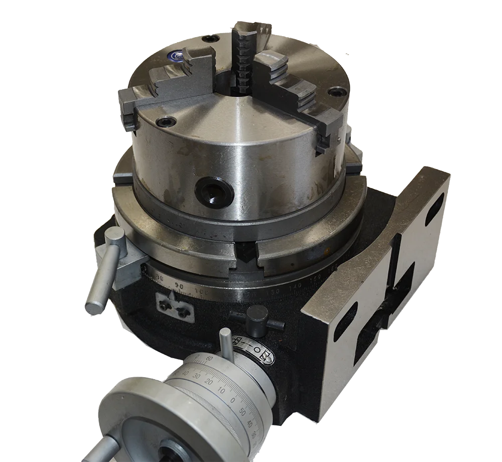 

HV-6/TSL150 Horizontal and Vertical Rotary Table Jaw Chuck with 5 Inch 3 Cast Iron Manual Operation Milling Drilling Machine