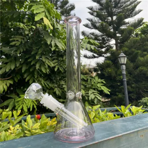 

8 Inch Perfect Glass Water Bottle Big Tank Pipe Handmade Water Can Portable Travel Kitchen Accessories Reservation Cup Tools