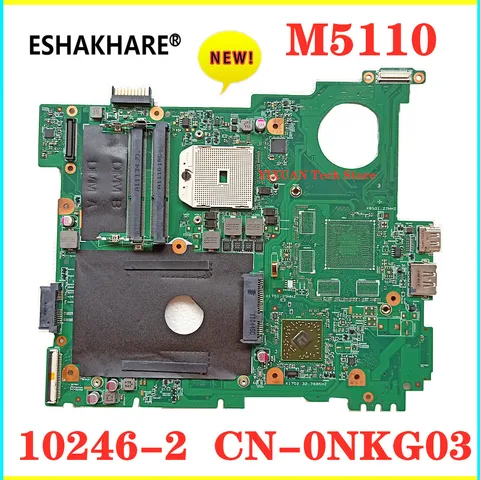 CN-0NKG03 NKG03 материнская плата для DELL INSPIRON M5110 M511R, материнская плата ноутбука 48. 4ie04. 04,021 10246-2, 100% тестирование работы