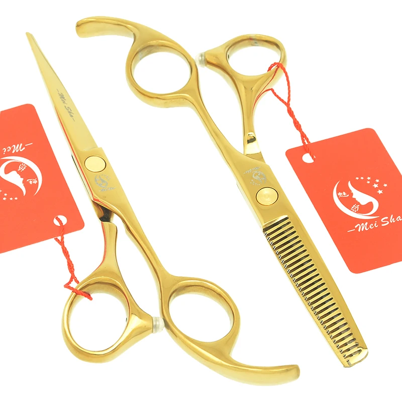 

Набор парикмахерских ножниц Meisha, 5,5 дюйма, профессиональные ножницы для стрижки, филировки, укладки, A0010A