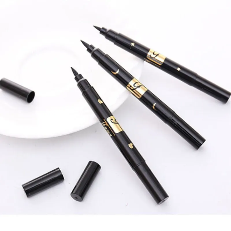 1 шт. Очаровательная ручка для подводки глаз начинающих черный Быстросохнущий