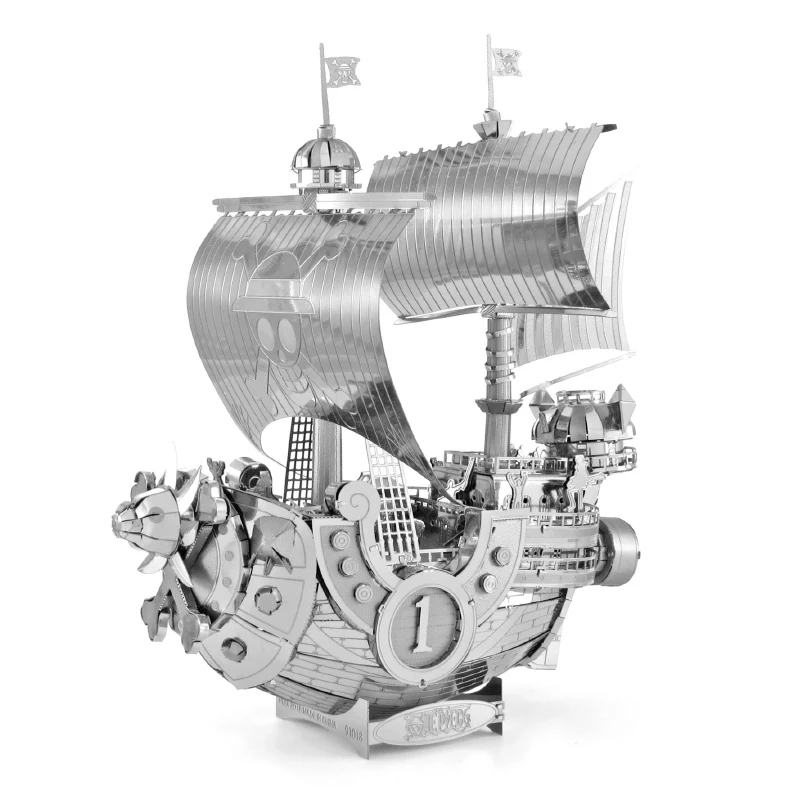 Металлические 3D Пазлы тысяча солнечного корабля цельная модель лодки лазерная