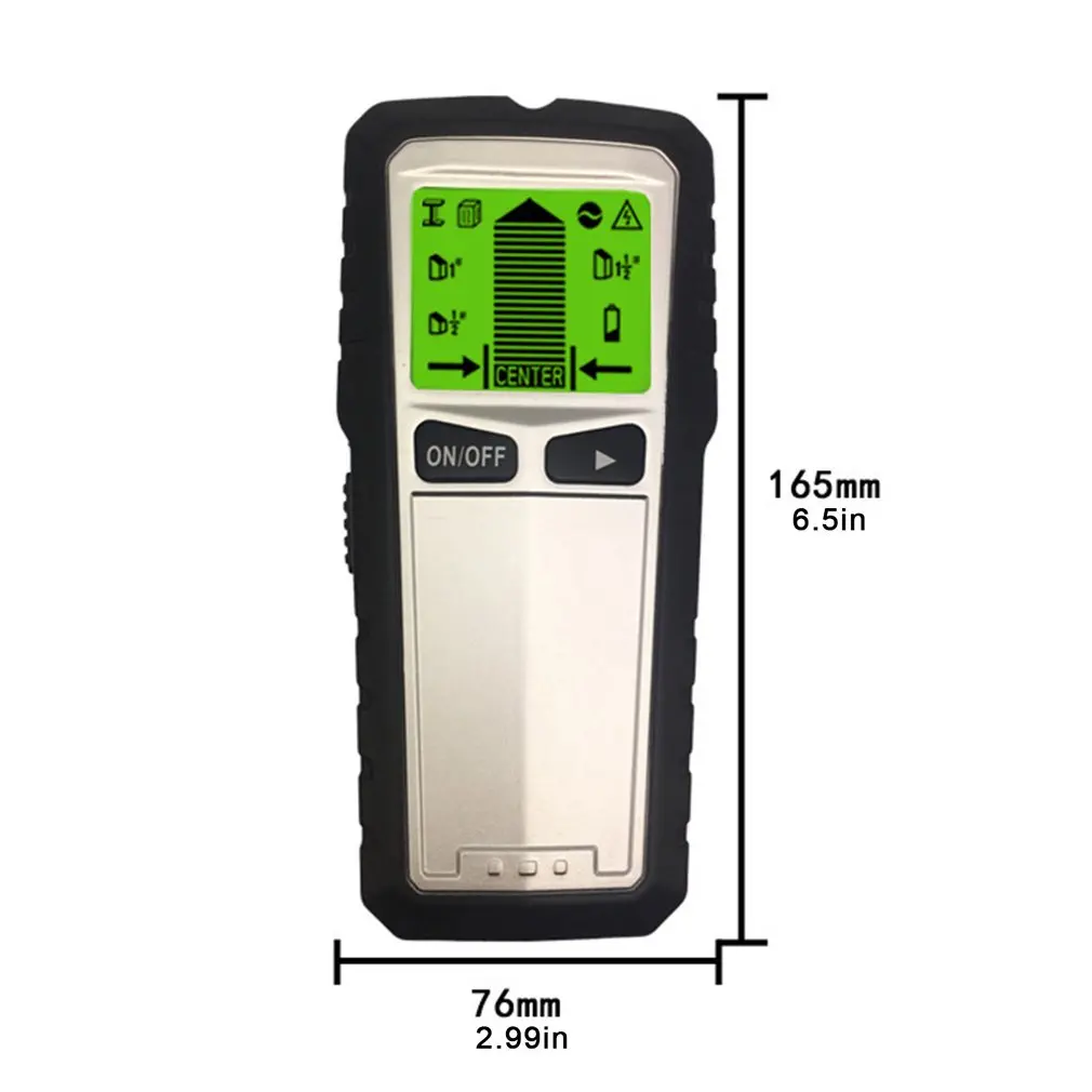 

TH430 Wall Detector Digital Metal Detector Wood Finder Cable Wires Depth Tracker Undeground Studs Wall Scanner