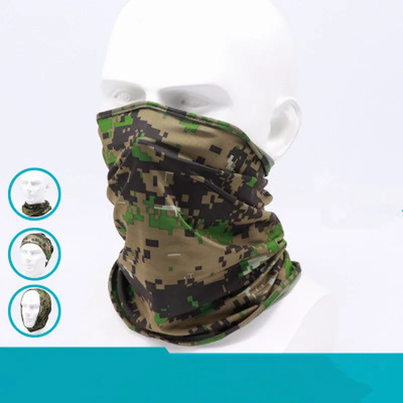 Шарф-маска для защиты от ультрафиолета бандана головной убор повязка на голову