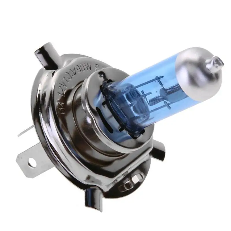 VODOOL 1 шт. H4 12V 100/90W 5000K 6500K автомобильные галогеновые фары лампы Супер яркий белый