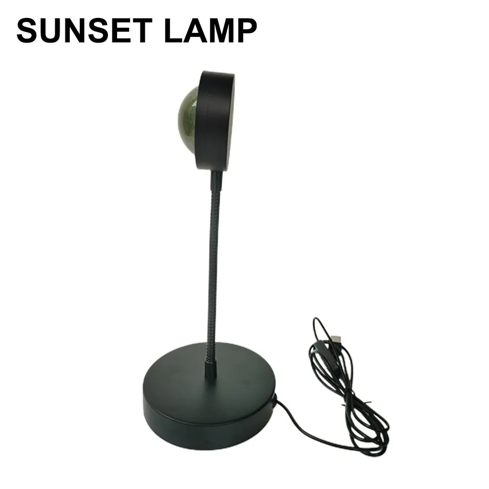 

Светодиодный ночник с USB-разъемом, проекционный Настольный светильник для спальни, бара, кофейни, магазина, светильник щение для стен