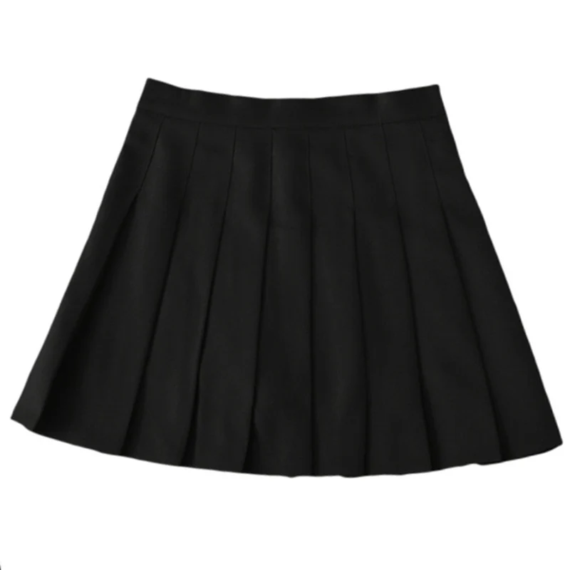 

Women High Waist A Line Skater Mini Skirt Flared Pleated Short Skirt Casual Tennis Style K2