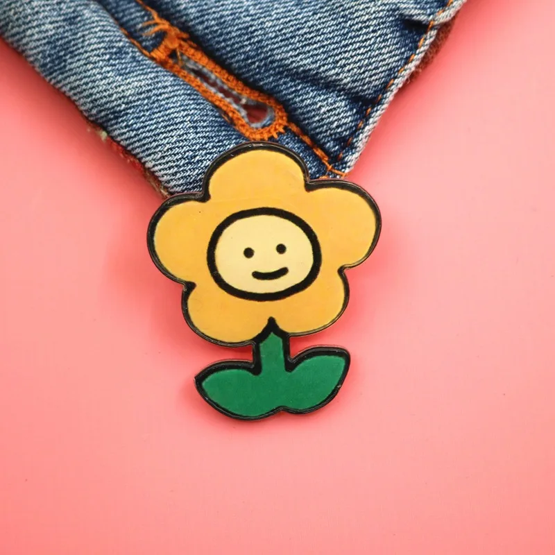 

New Cute Cartoon Rabbit Brooch Acrylic Badge Personality Bag Clothing Decoration Brooches For Women Girls Fashion Jewelry Gift