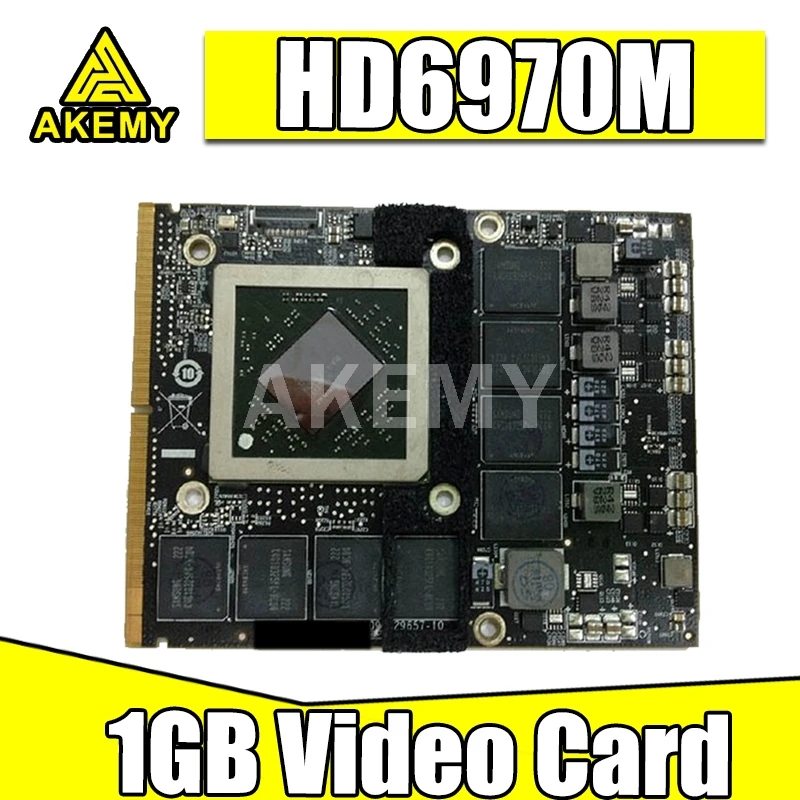 Оригинальная HD6970M HD6970 HD 6970M видеокарта 1 ГБ 109 C29657 10 216 0811000 2011 графическая VGA карта
