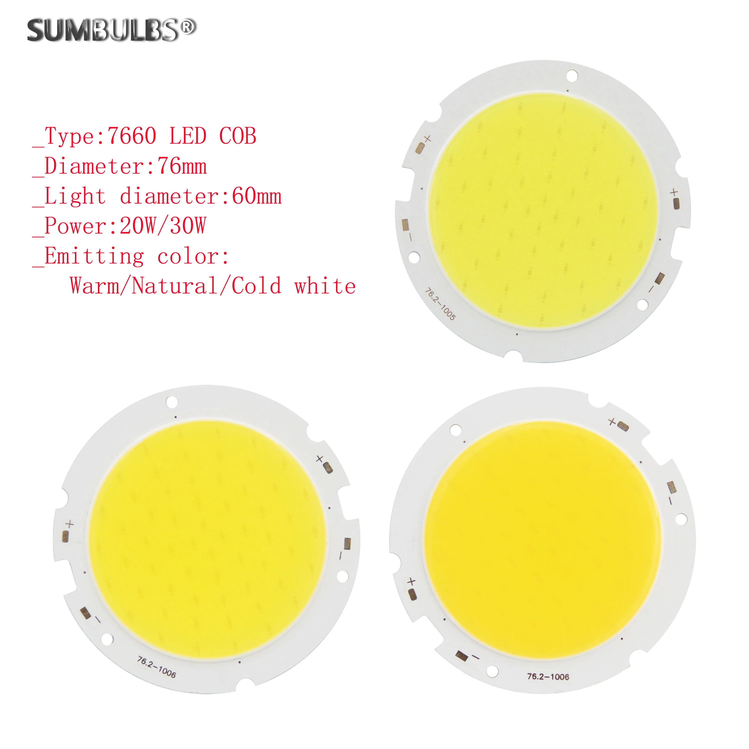 Sumbulbs 200*10MM Warm Natural Cold Blue Red Green COB LED Bar Light