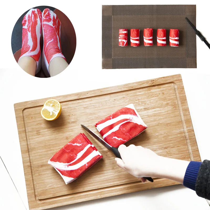 Модные уникальные новые художественные мужские 3D женские носки забавные новинка