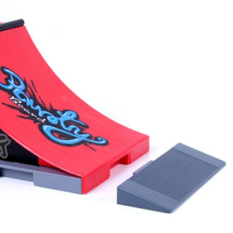 

Skate Park Ramp Parts for Tech Deck Fingerboard Finger Board Ultimate Parks Ramp (F Style)