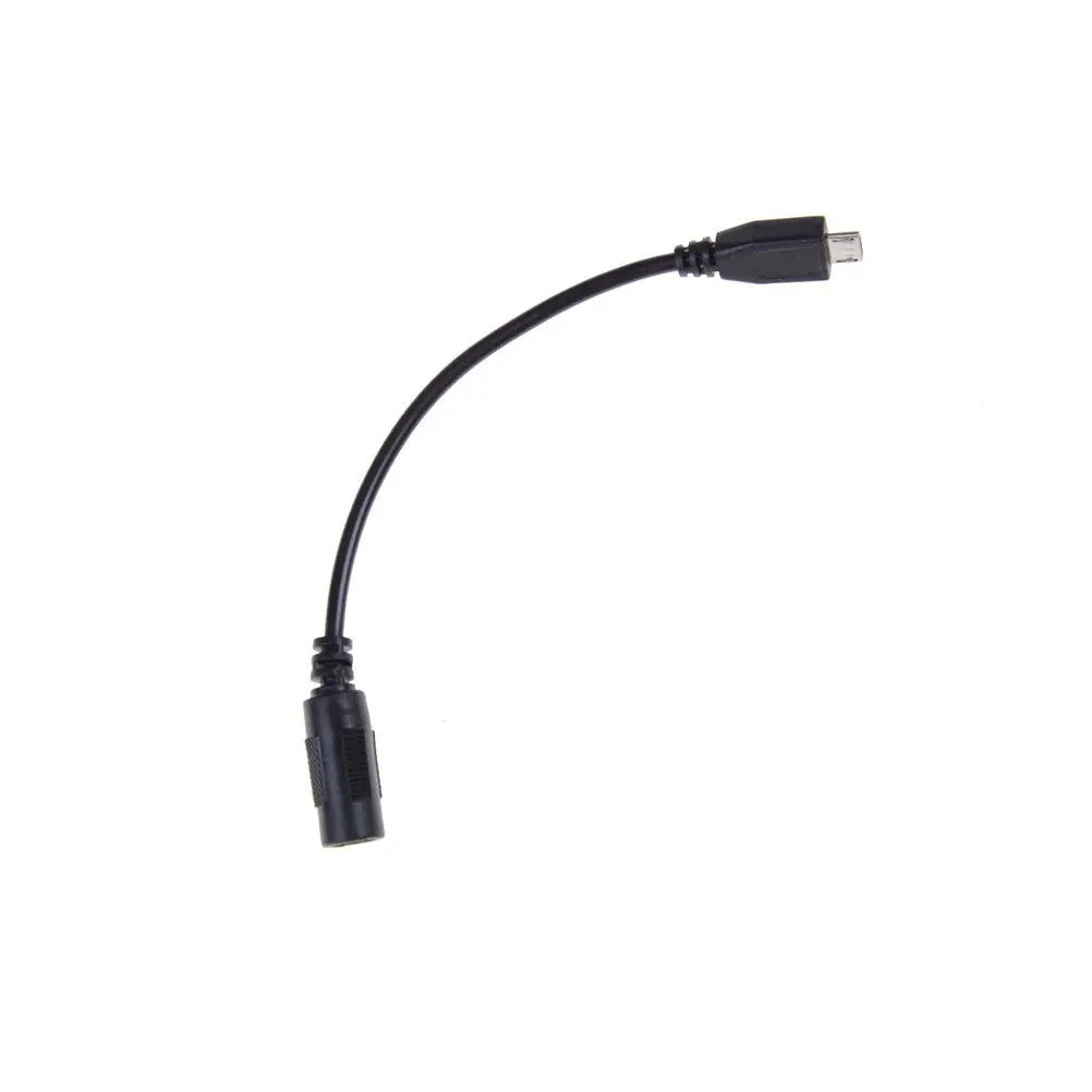 

JETTING 1x 5.5x2.1mm Female to Micro USB Male Barrel Adapter Charging Cable Connector Drop Shipping