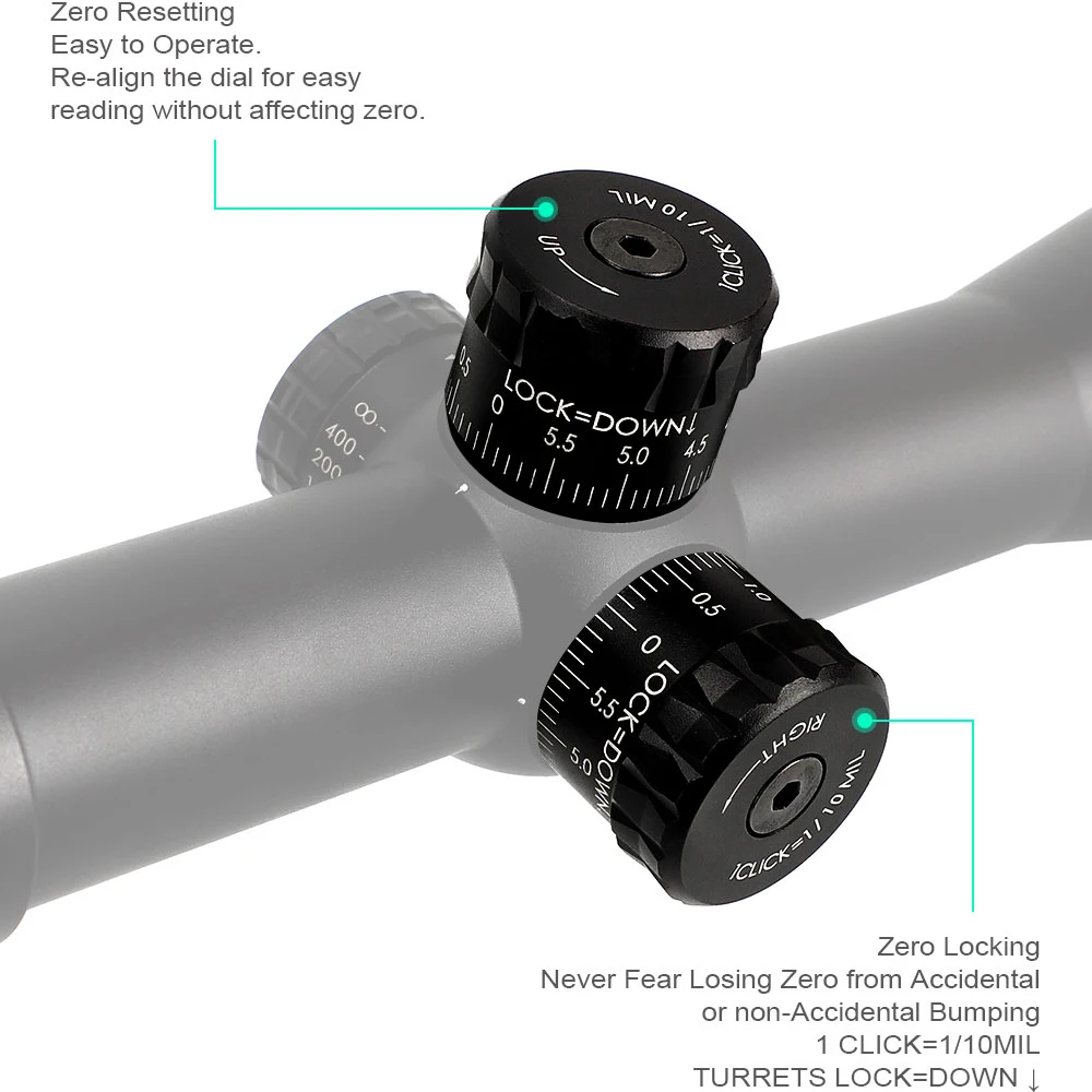 Ohhunt Guardian 10X44 Доставка SF Сезон осень зима охотничьи прицелы сбоку параллакса