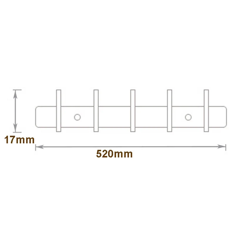 

Robe Hooks Luxury Bathroom Wall Carving Antique Robe Hooks 5 Row Hook Coat Hanger Door Hooks For Bathroom Accessories YT-3012
