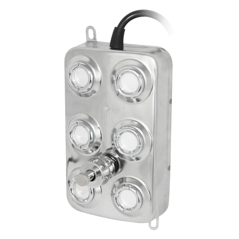 

DC48V 6 Head Industrial Ultrasonic Mist Maker Fogger Ultrasonic Atomizer With Moisture-proof Power Supply Fog Humidifiers