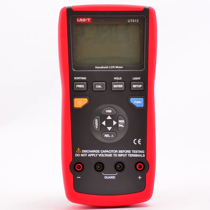UNI-T UT612/UT611 LCR метр; Высокая точность 10 кГц/100 кГц LCR Цифровой мост метр/индуктор/конденсатор/тестер сопротивления