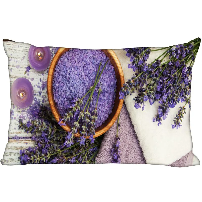Подушка бледно лиловый крышка Чехол прямоугольник подушка для