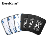 kerokuru metal plate sticker iron sheet for magnetic car phone holder mount mobile phone magnet stand for iphone 12 xiaomi redmi