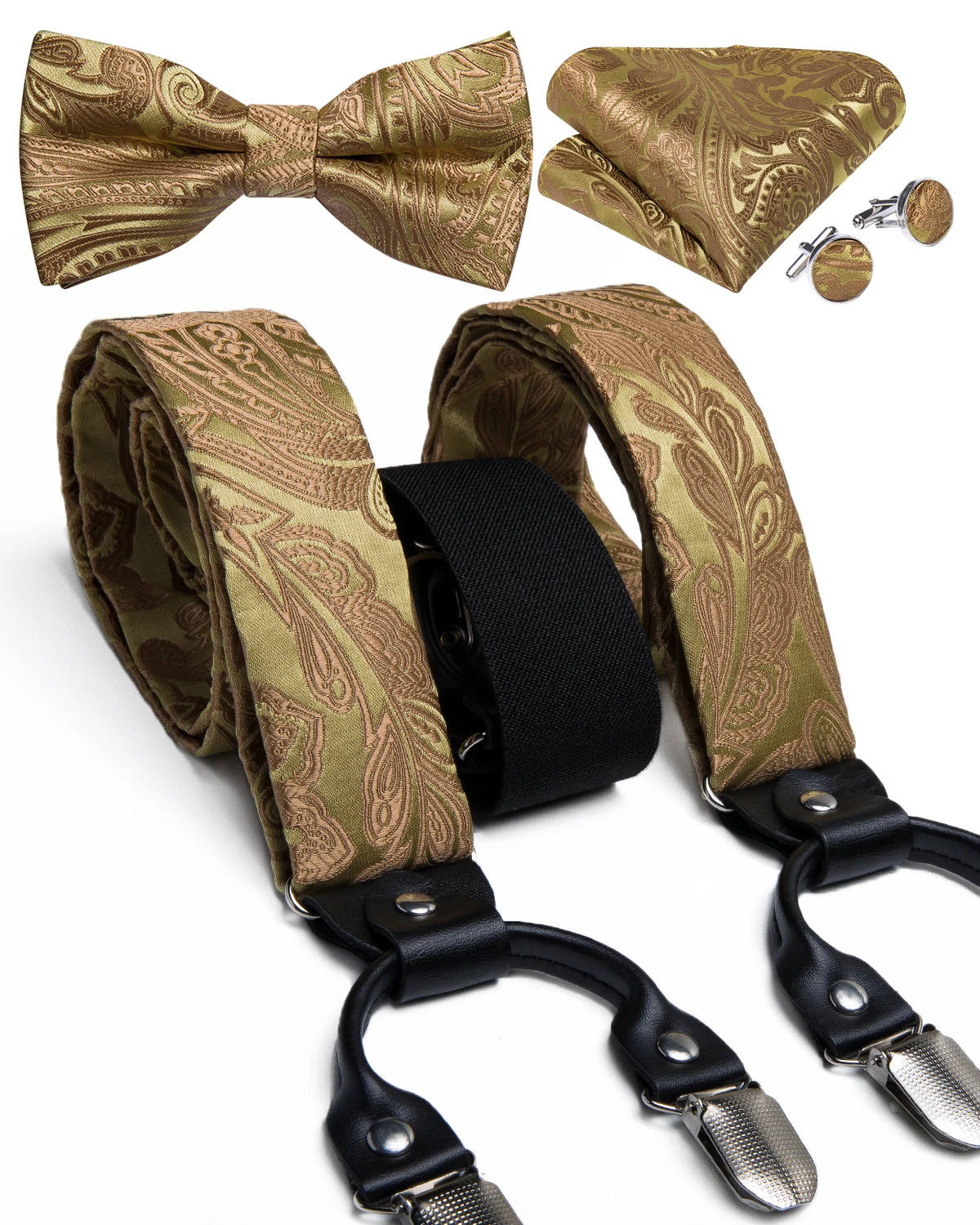 Подтяжки унисекс шелковые Эластичные Y-образные штаны для мужчин и женщин 6