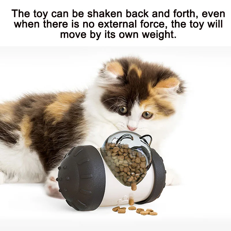 Интерактивная миска для собак и кошек с мячиком игрушка тренировочные Игрушки