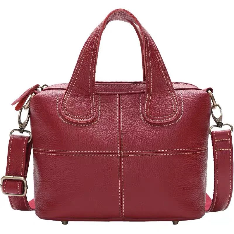 Сумка на плечо женская кожаная мягкая Модная брендовая Повседневная