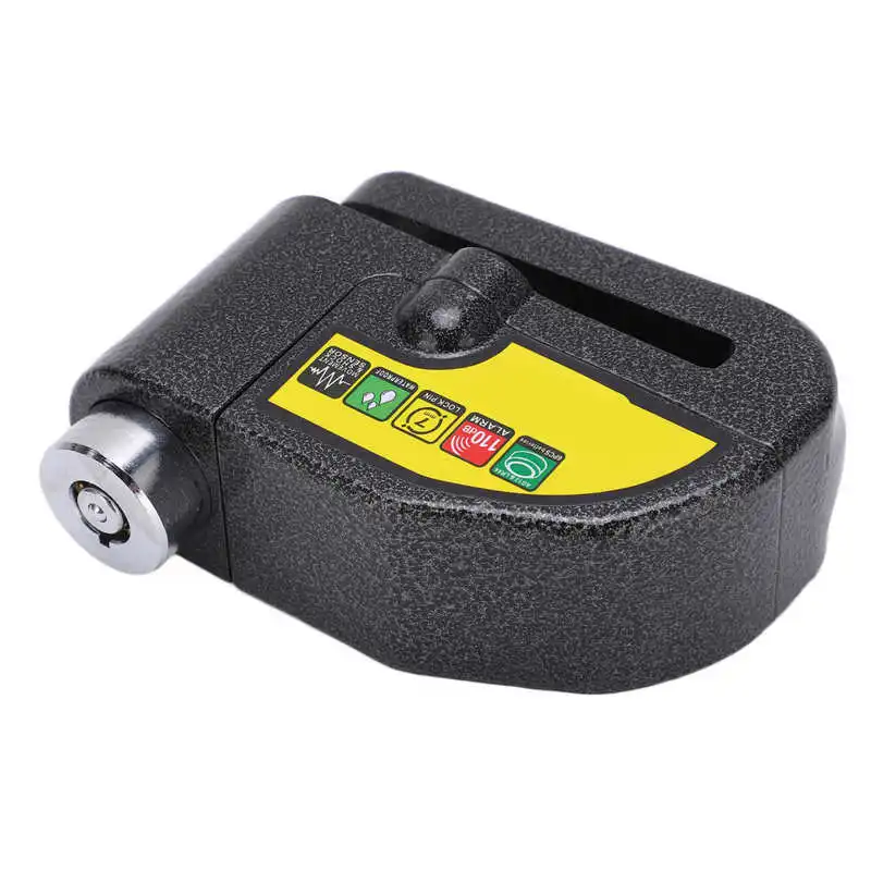 Велосипедный замок с дисковым тормозом охранная сигнализация водонепроницаемый