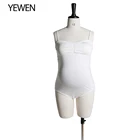 Эластичный тканевый комбидресс с регулируемым ремешком для фотосъемки для беременных с воротником-лодочкой облегающий комбидресс для фотосъемки YEWEN