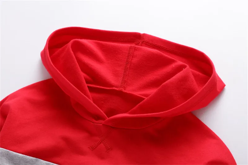 Хлопковая толстовка с длинным рукавом и круглым вырезом для мальчиков | Мать