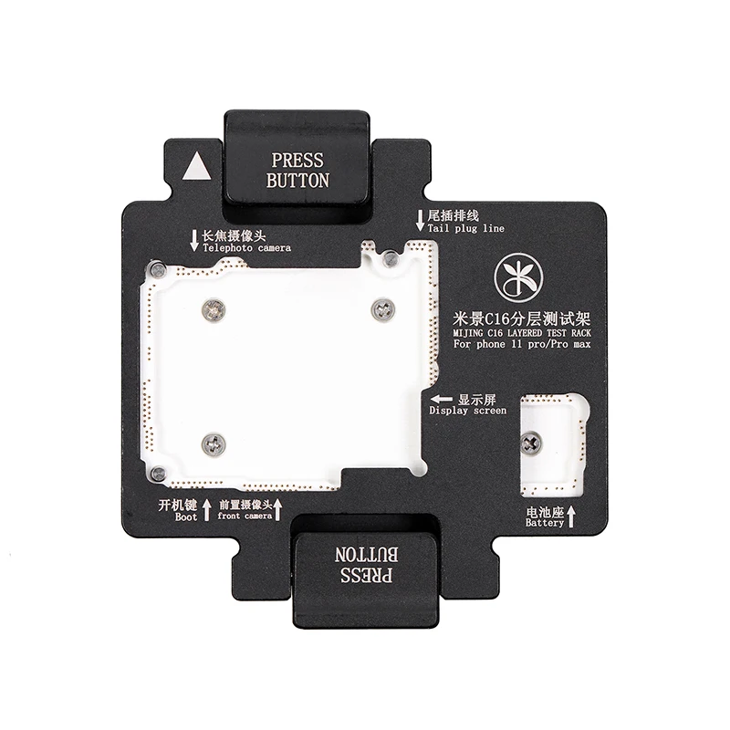 MiJin C15 C16 для iPhone 11 11pro Max материнская плата логическая плата Диагностическая тестовая арматура двухэтажная материнская плата функция тест er - Цвет: C16 for iphone 11pro