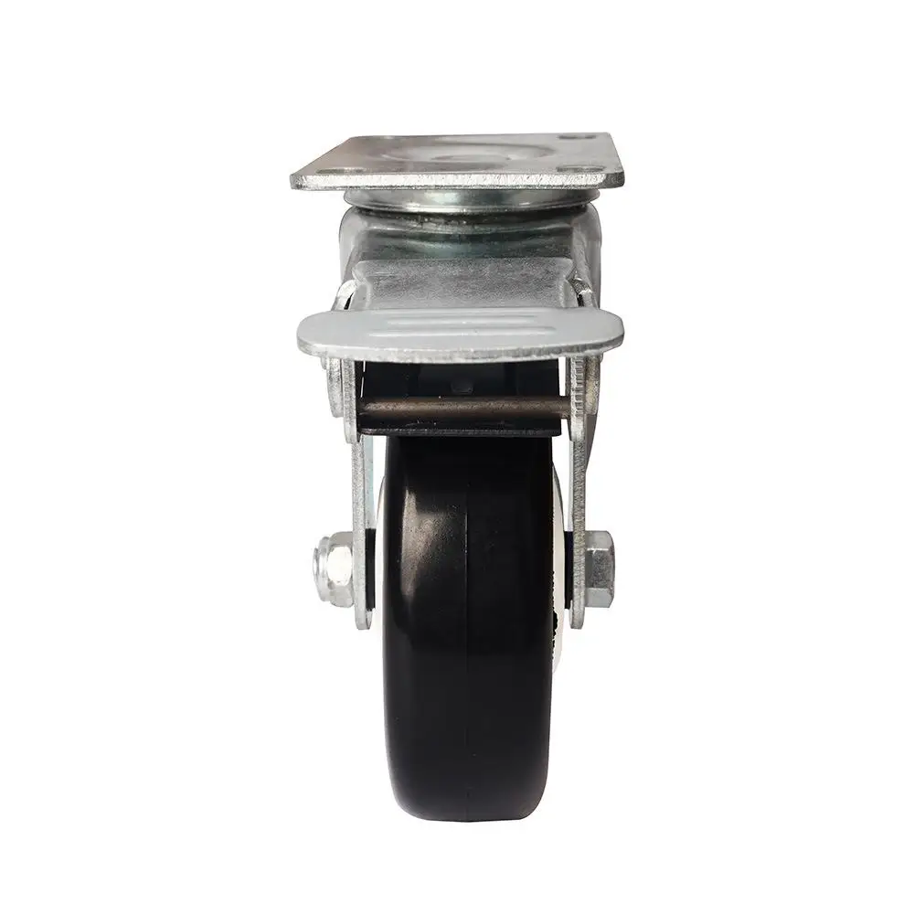 

1 Pc 3-inch Double Axle Tong Hua Band Brake Caster Mute Durable Universal Wheel Cart