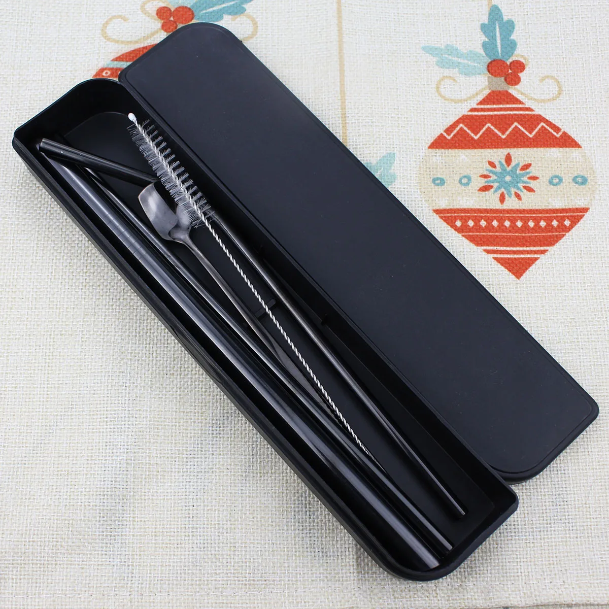 5 шт. соломенная многоразовая нержавеющая сталь Питьевая солома металлическая