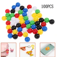 100pcs multicolor magic beads toy education puzzle handmade sticky bead art crafts diy toy gift for kids