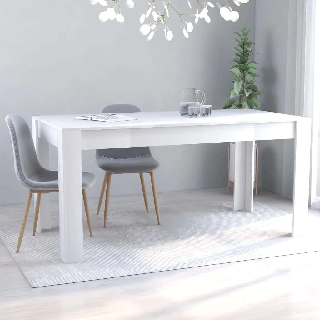 

Обеденный стол белый, ДСП 63 "x 31,5" x 30"