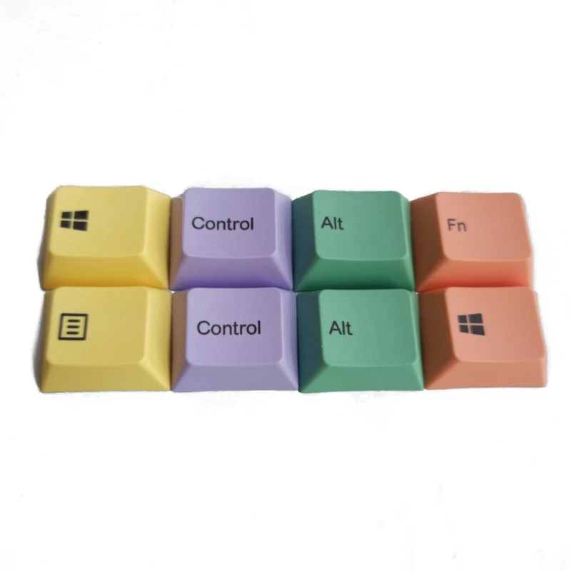 

8Pcs/set 1.25U PBT Dye Sublimation KeyCap Mechanical Keyboard Keycaps for MX Switch