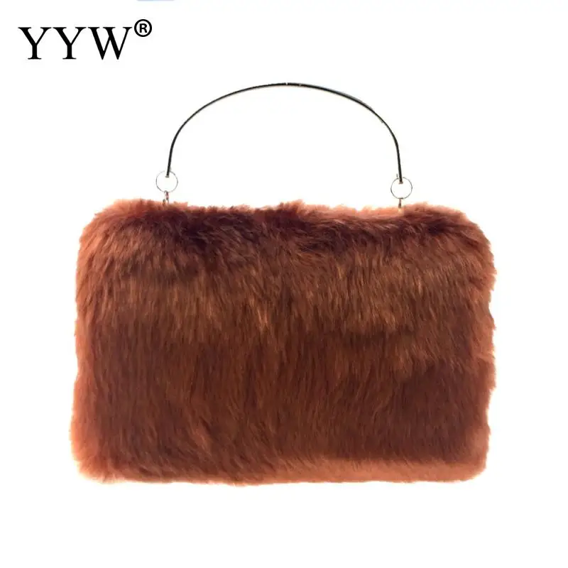 

Plush Clutch Bag Evening Bags Purses and Handbags Female Clutch Women's Bag Designer Wallet Cocktail Party Prom Pochette Femme