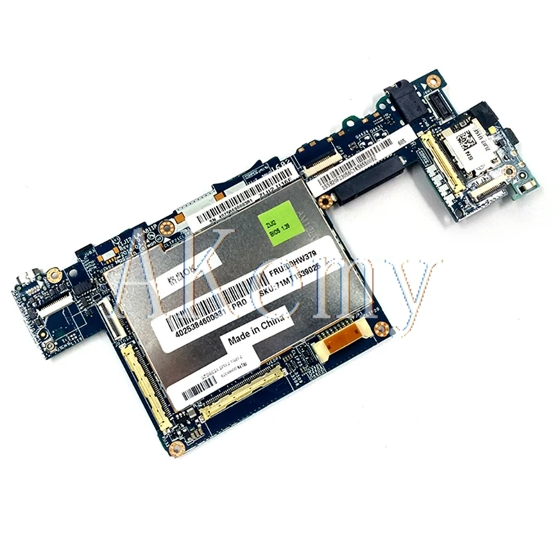 akemy ziji2 la a811p for lenovo thinkpad 10 thinkpad10 notebook motherboard fru 00hw378 w8p z3795 4gb 64gssd 100 test ok free global shipping