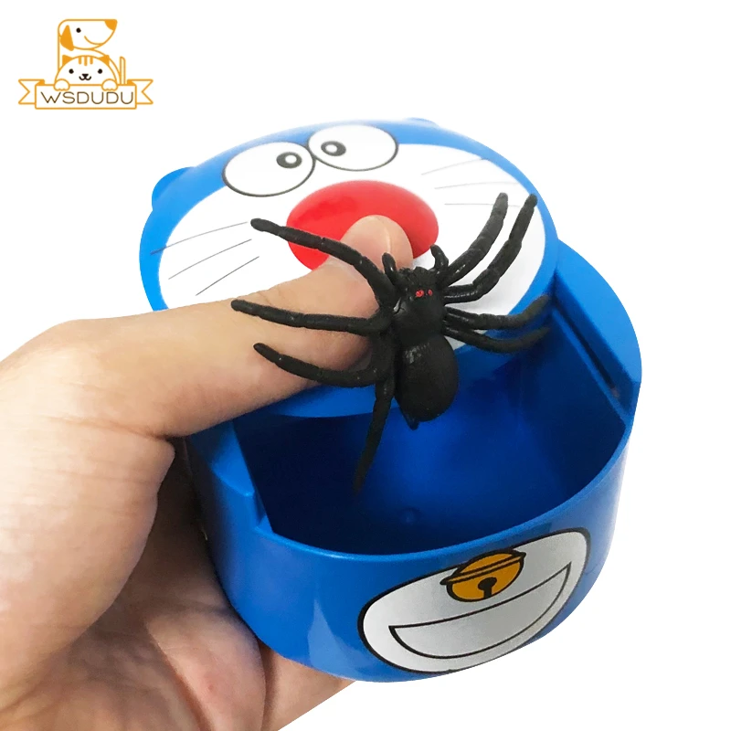 Дораэмон железный капитан паук шутки игрушки на Хэллоуин прикол сувенир