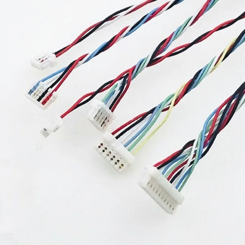 

0.8mm female wire cable connector Prick type terminals 2P3P4P5P6P8P10P 30cm 10cm Twisted make by for teflon