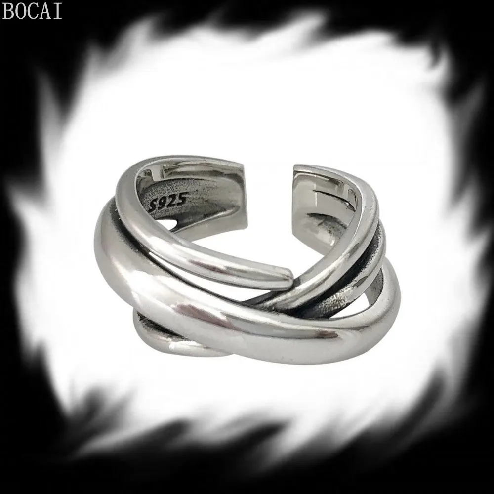 Женское кольцо из тайского серебра S925 пробы в стиле ретро|Кольца| |